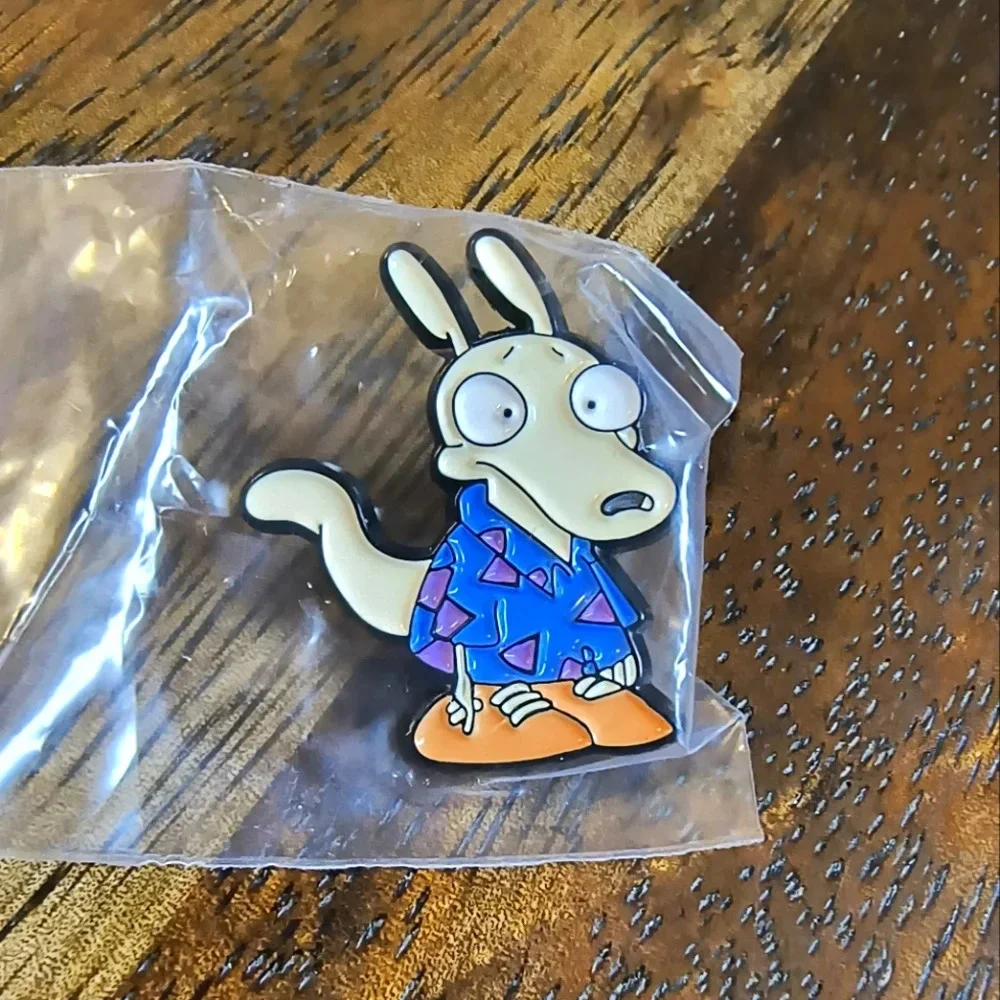 Rocko Modern Life Wallaby Collection Enamel Brooch Pin Show TV Movie